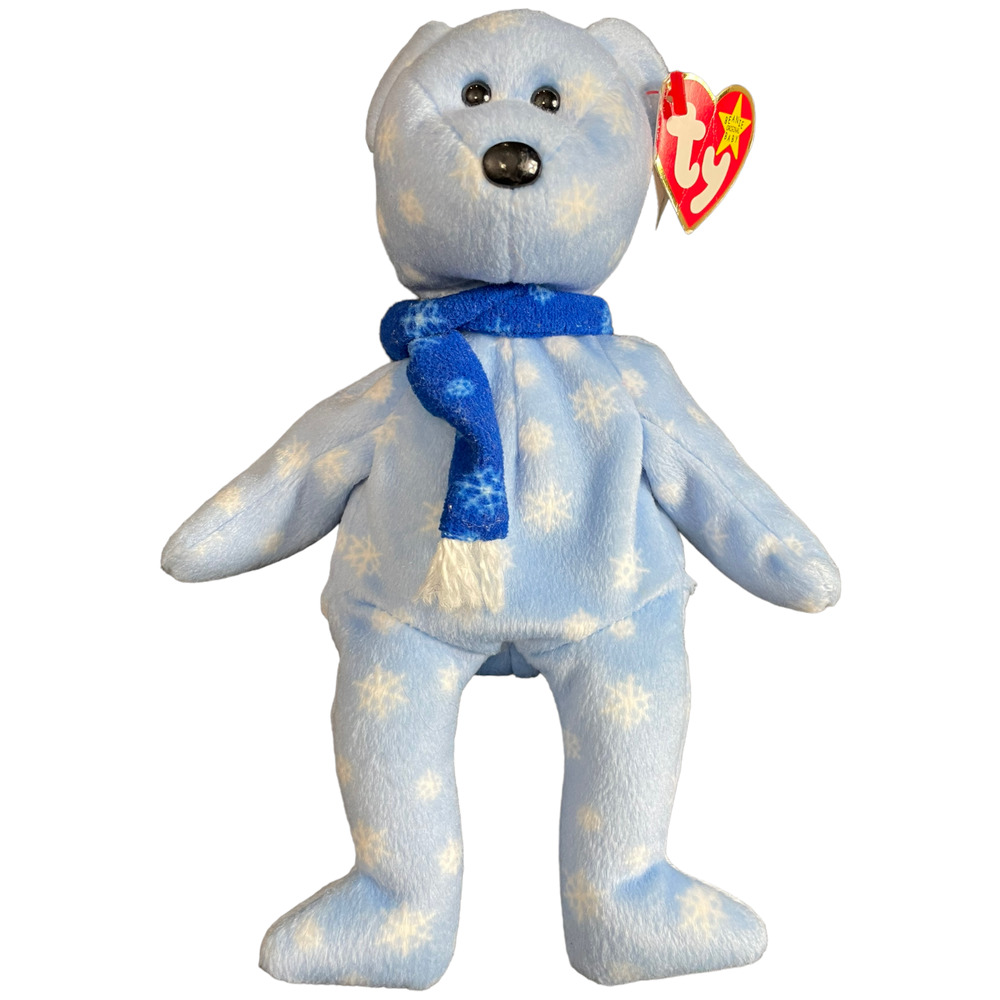 1999 HOLIDAY TEDDY Bear TY BEANIE BABY With Errors!